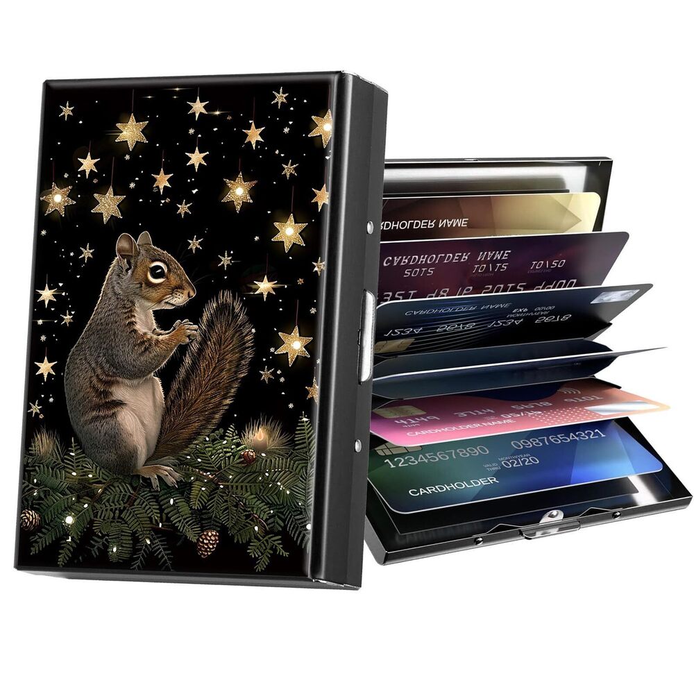 5203 Metal Wallet,Credit Card Holder ,RFID Blocking Card Holder Wallet Mini